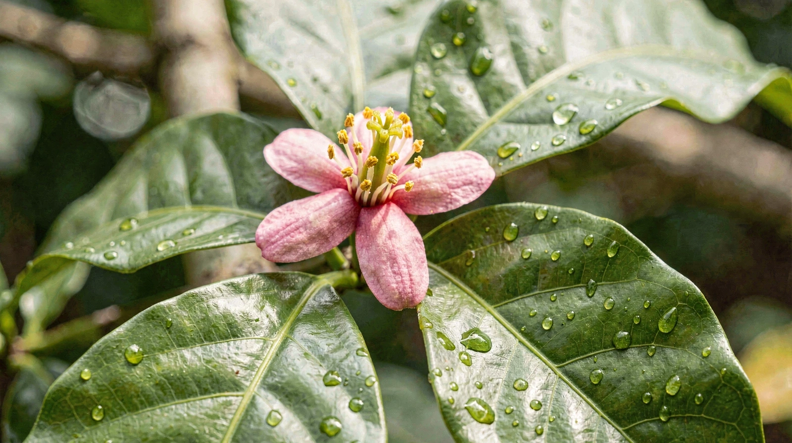Botanical detail from an Indonesian garden